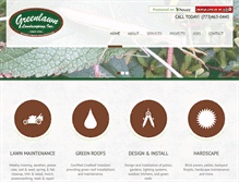 Tablet Screenshot of greenlawnchicago.com